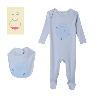 Stella McCartney Kids - Monster Printed Bib and Romper Set
