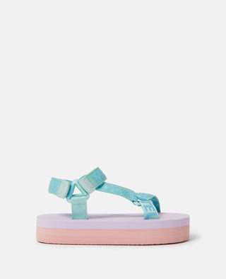 Stella McCartney Kids - Two-Tone Platform Sandals