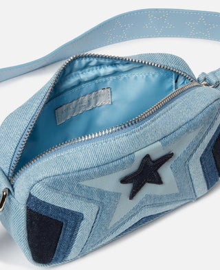 Stella McCartney Kids - Star Motif Denim Crossbody Bag