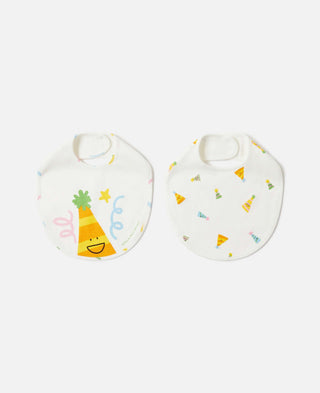 Stella McCartney Kids - Party Hat Print Bib Set