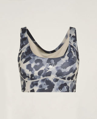 Adidas by Stella McCartney - TruePurpose Leopard Print Power Impact Training Bra