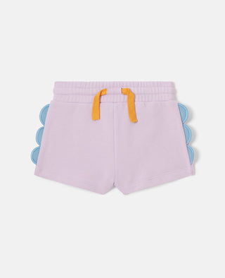 Stella McCartney Kids - Scallop Trim Sweat Shorts