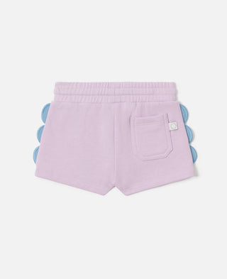 Stella McCartney Kids - Scallop Trim Sweat Shorts