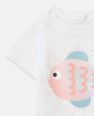 Stella McCartney Kids - Fish Graphic T-Shirt