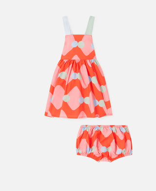 Stella McCartney Kids - Zig-Zag Print Dress and Bloomer Set