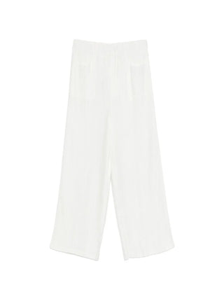 Gongdid Design - Denim Pleated Pants