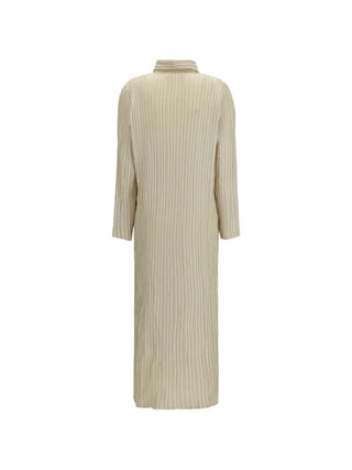 Gongdid Design - Denim Maxi Dress Cream