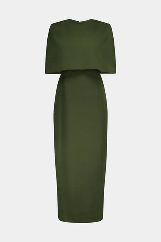 REBE - Column Cape Dress