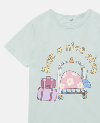 Stella McCartney Kids - Stella Hotel Graphic T-Shirt