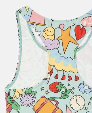 Stella McCartney Kids - Bug Hotel Print Swimsuit