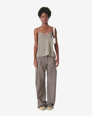 Iro Paris - Newin Silk & Lace Top