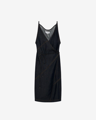Iro Paris - Rania Denim Wrap Dress