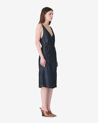 Iro Paris - Rania Denim Wrap Dress