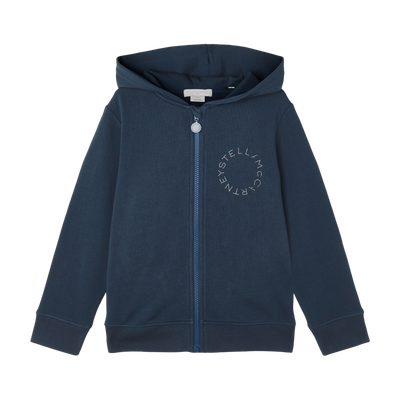 Stella McCartney Kids - Zipped Hoodie With Stella Logo