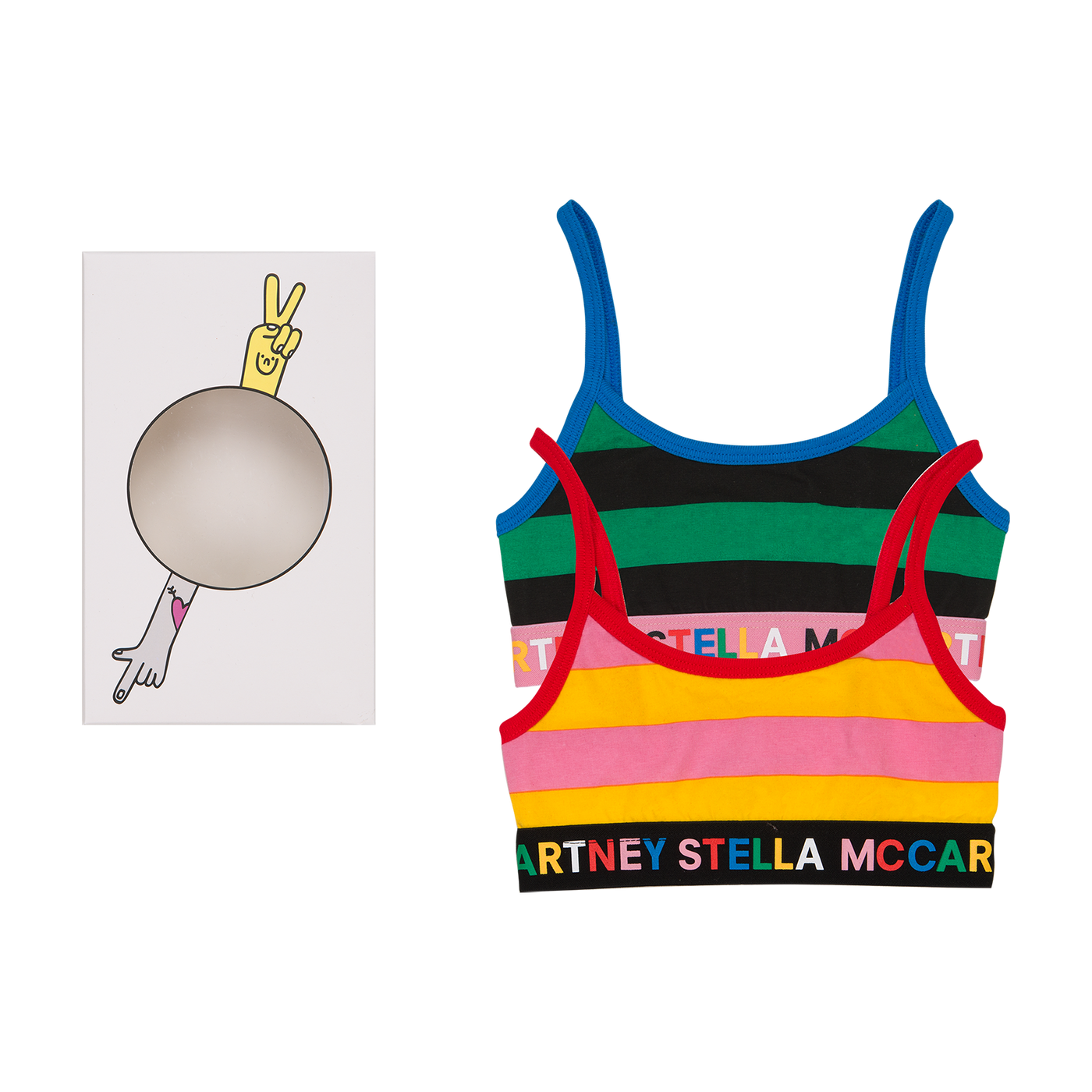 Stella McCartney Kids - Colourful tank top (two-pack)