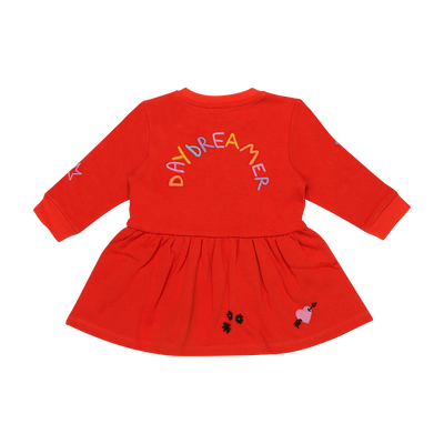 Stella McCartney Kids - Embroidered-Design Cotton Dress