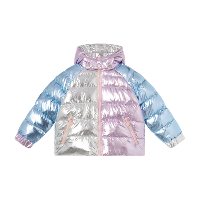 Stella McCartney Kids - Metallic Puffer Jacket