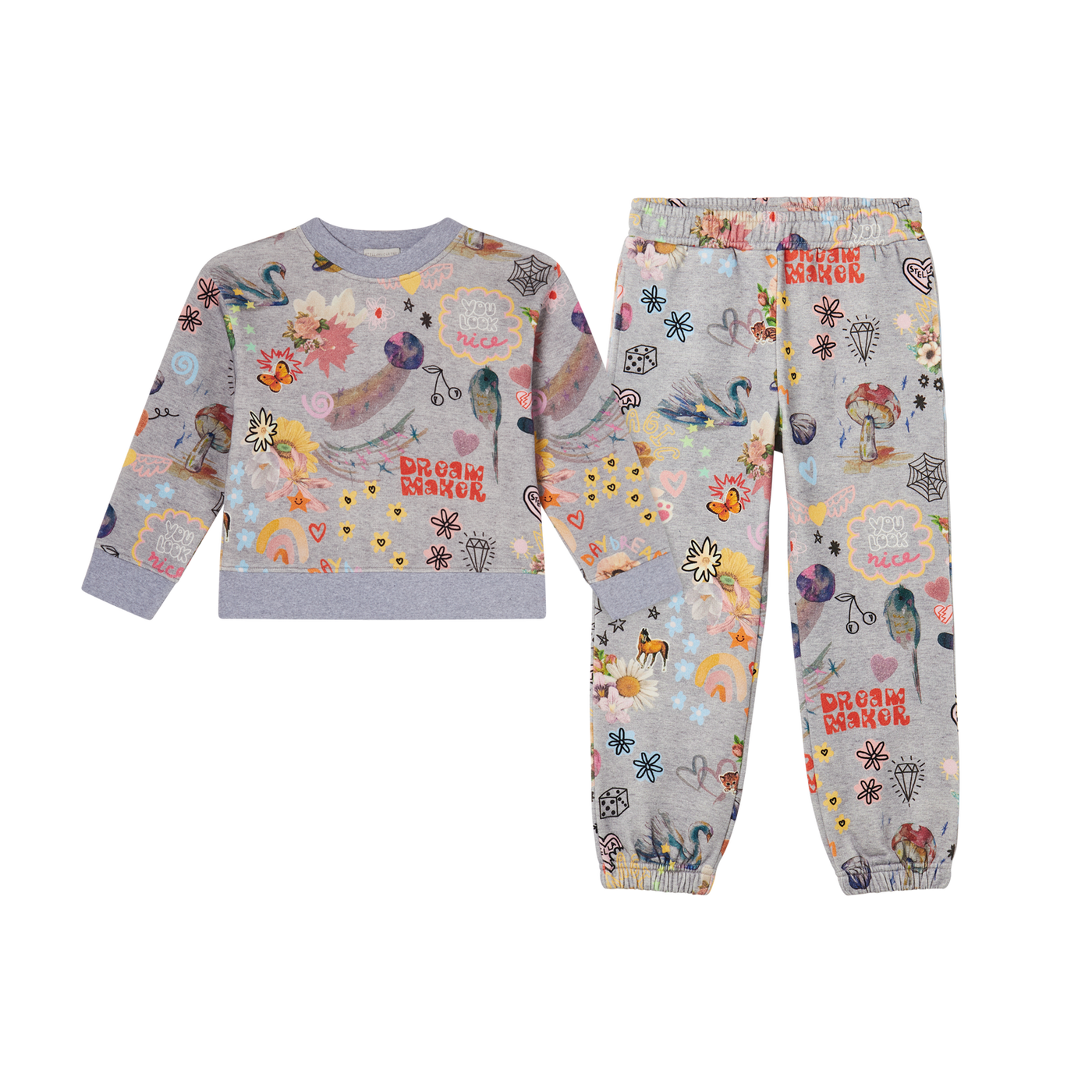 Stella McCartney Kids - Sweatshirt and Pants Set