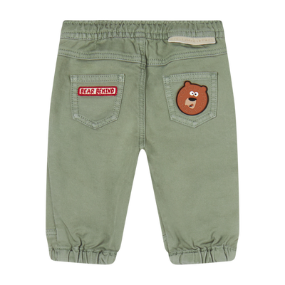 Stella McCartney Kids - Logo-Patch Tapered Trousers