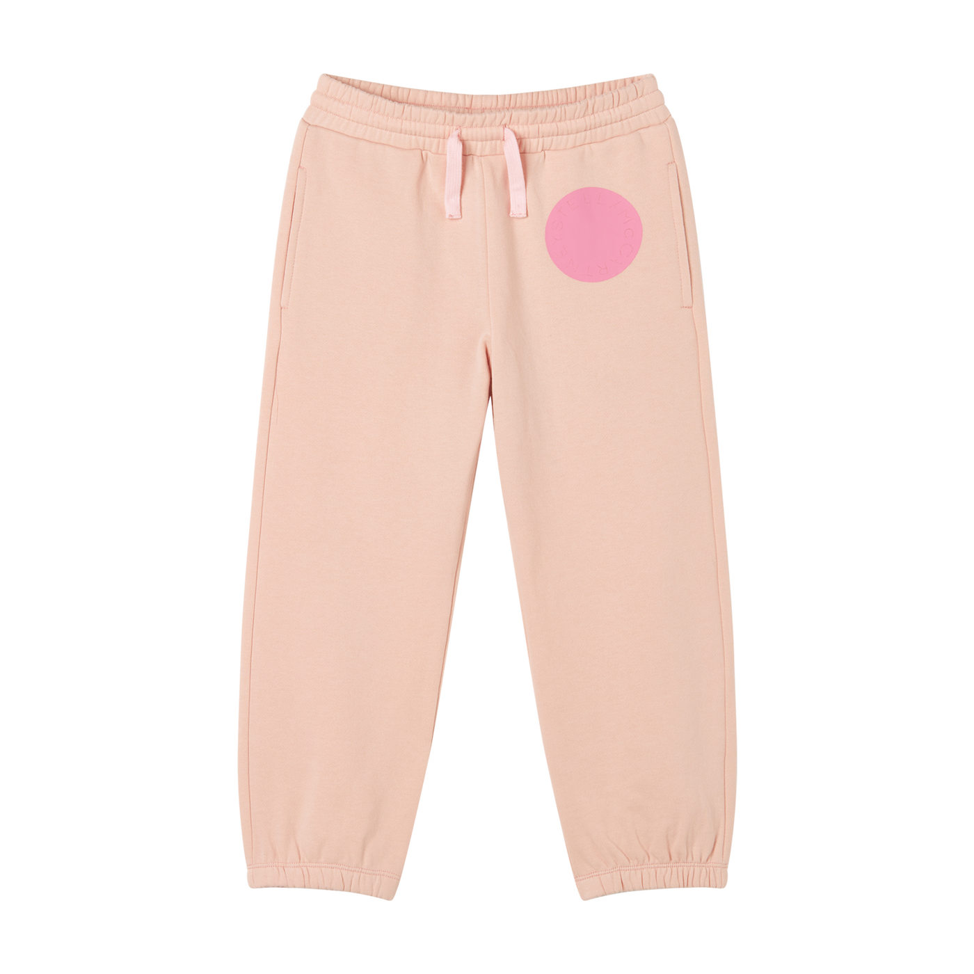 Stella McCartney Kids - Pink Sports Pants with Drawstring