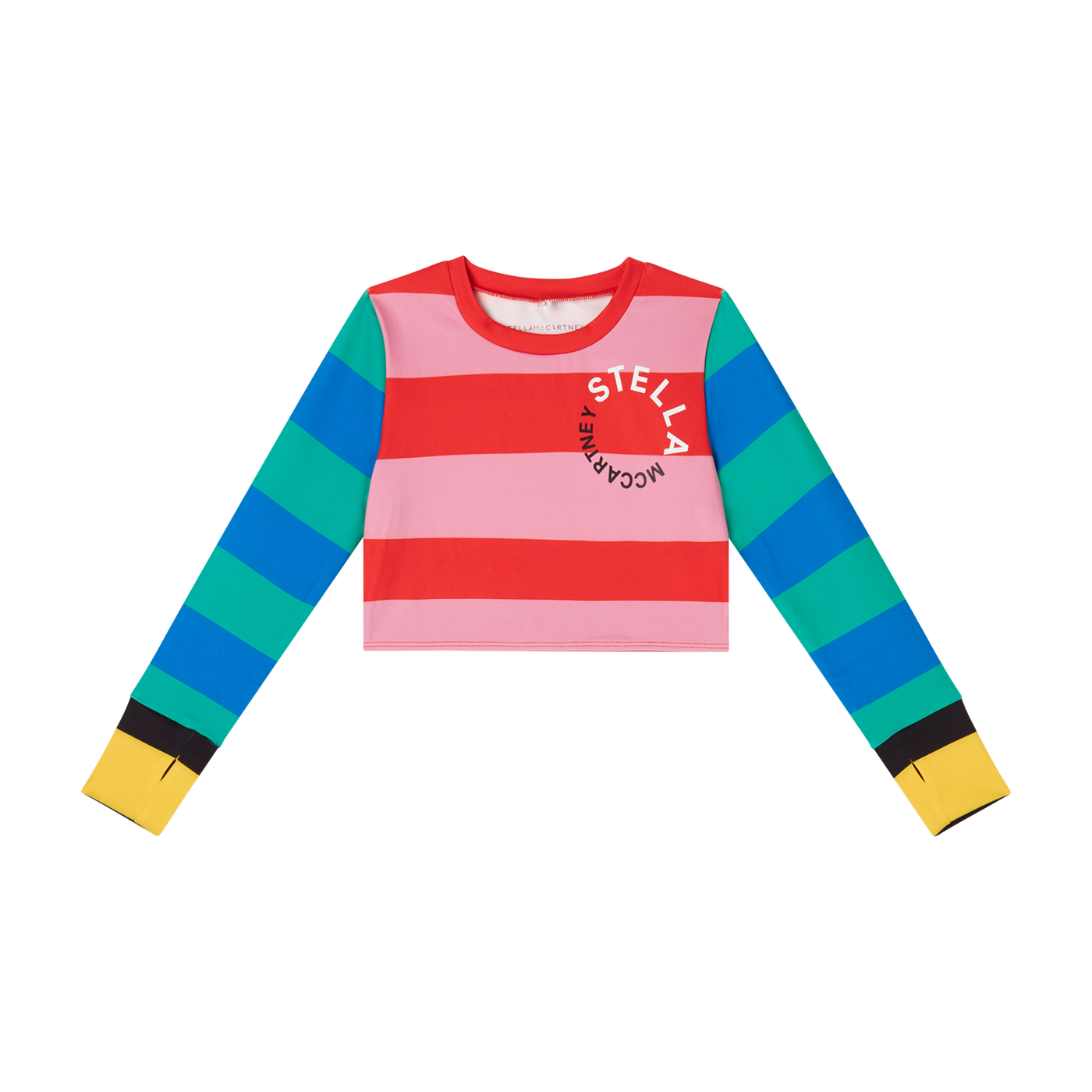 Stella McCartney Kids - LOGO STRIPED T-SHIRT