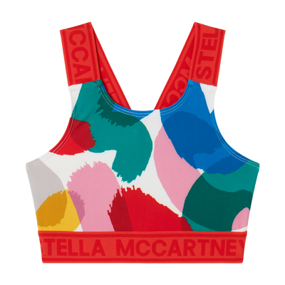 Stella McCartney Kids - Multicoloured Logo Crop Top