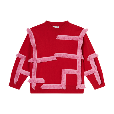 Stella McCartney Kids - SWEATER WITH FRINGES