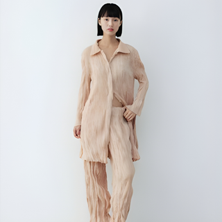 Gongdid Design - Wavy Shirt Dress