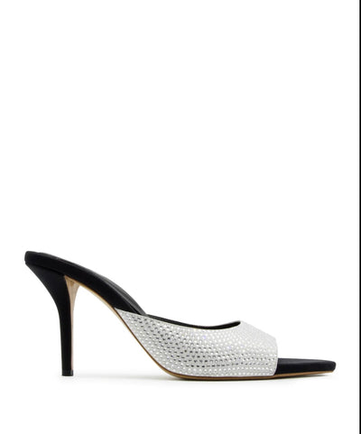 GIABORGHINI PERNI 04 UNI STRASS SILVER/BLACK