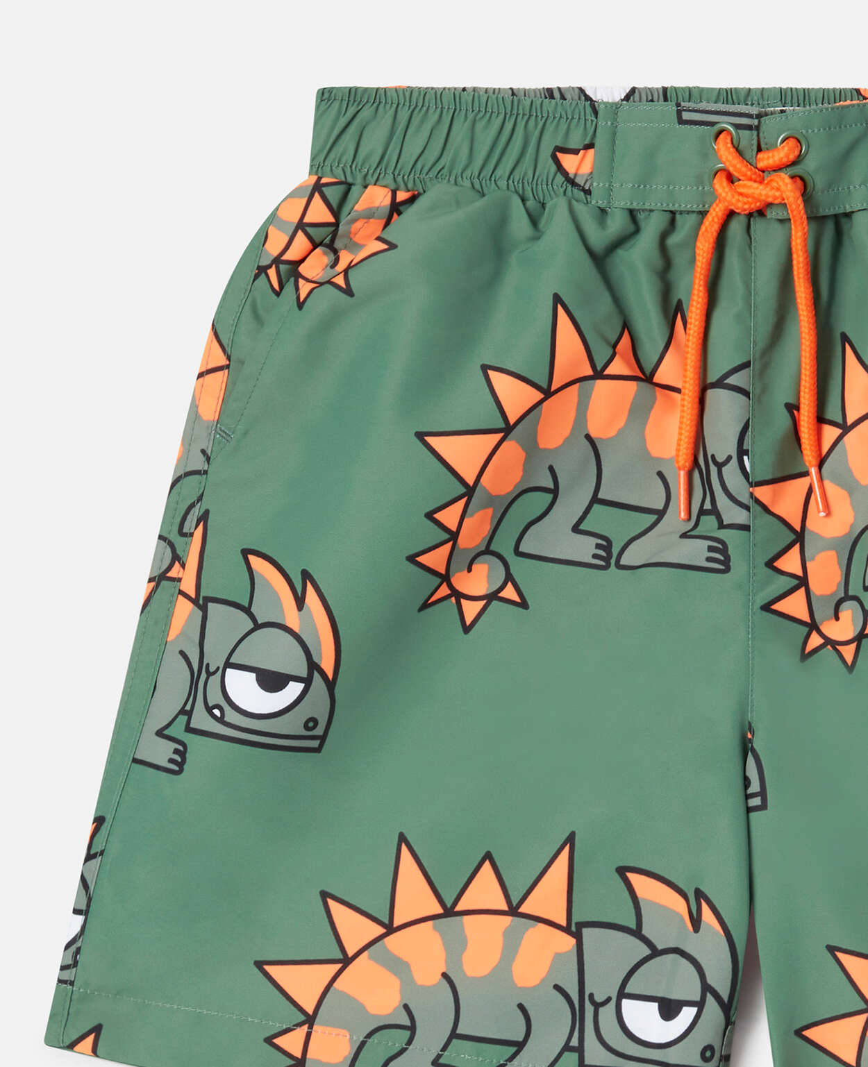 Stella McCartney Kids - Gecko Print Sweat Shorts