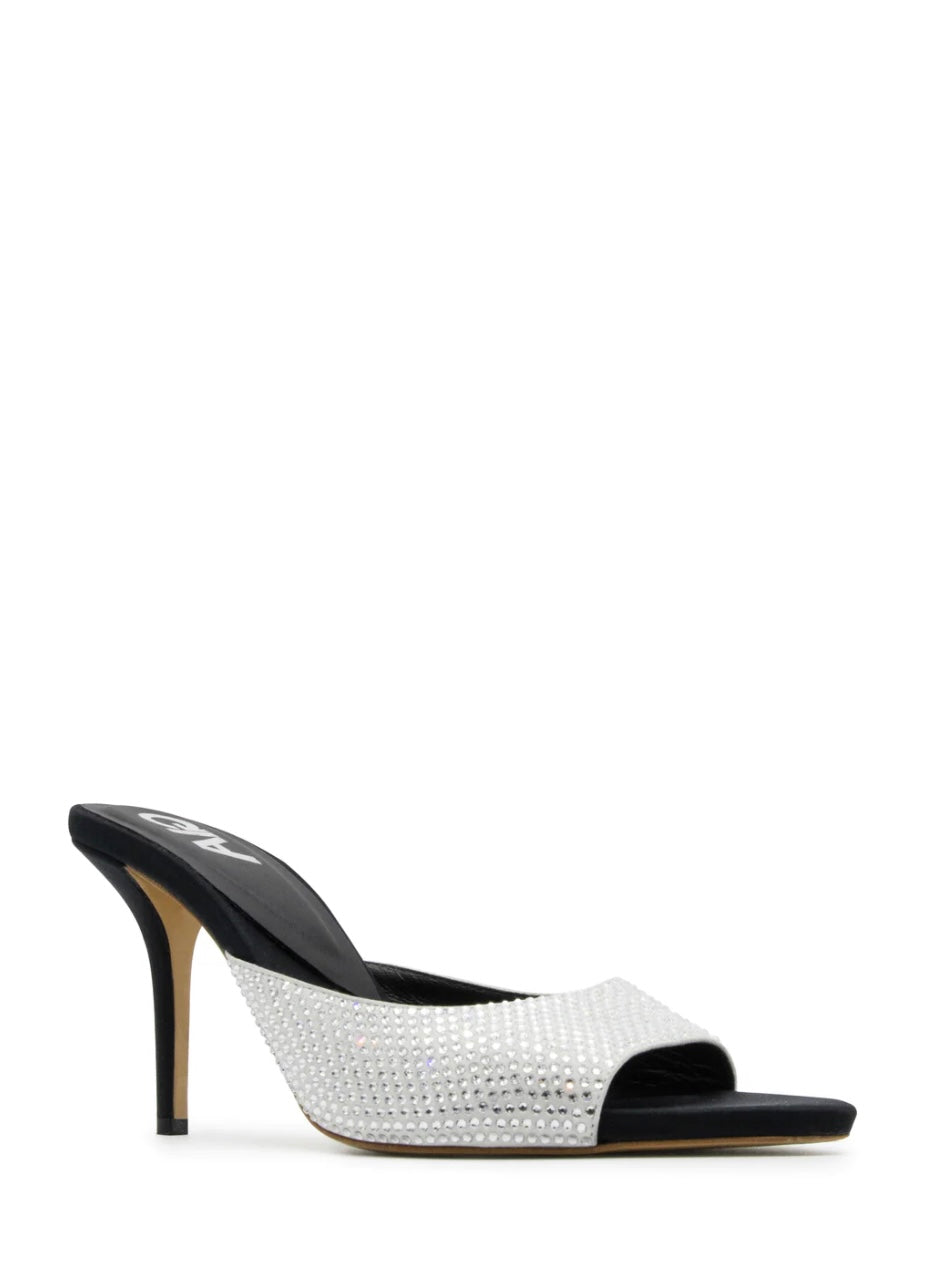GIABORGHINI PERNI 04 UNI STRASS SILVER/BLACK