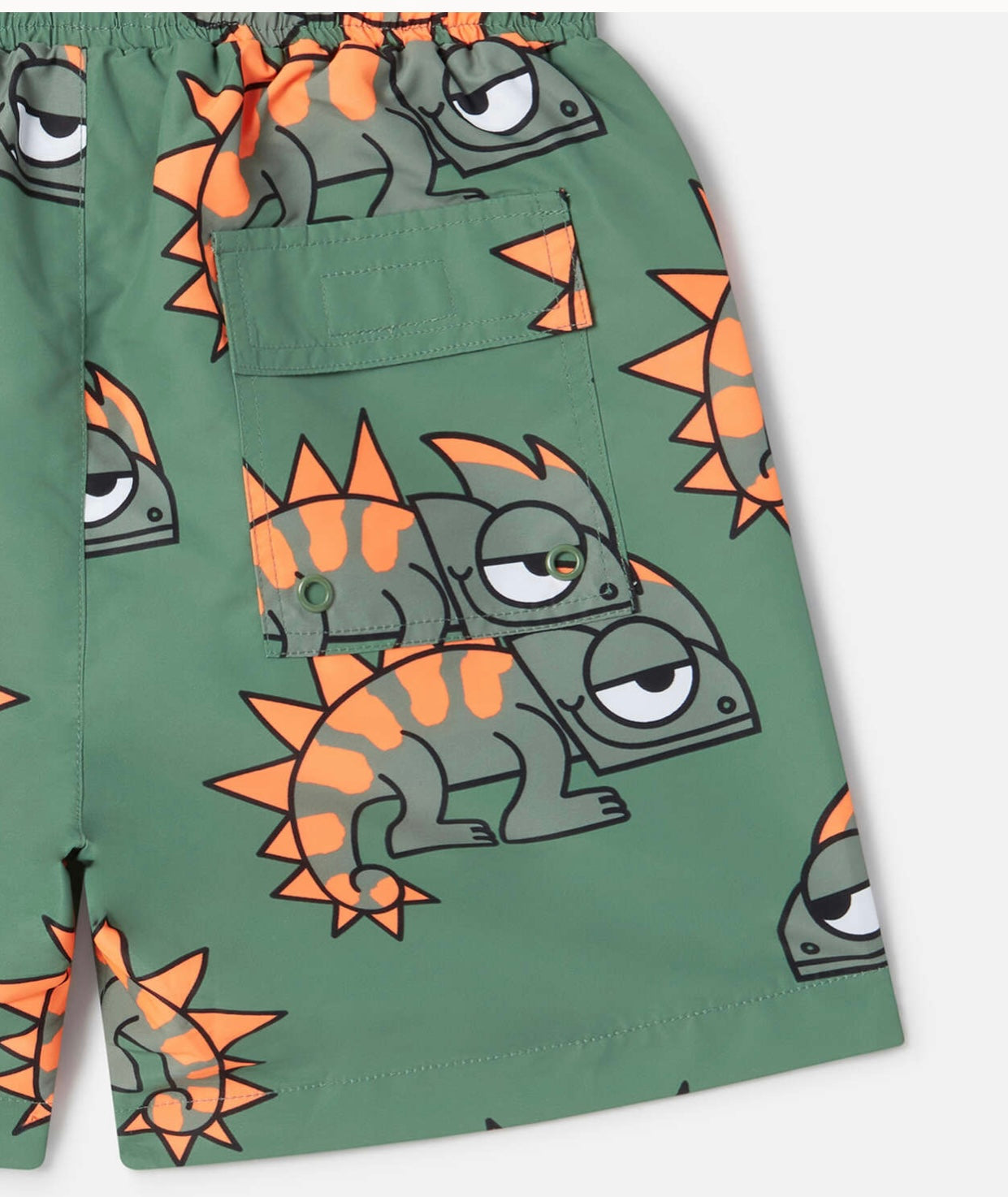 Stella McCartney Kids - Gecko Print Sweat Shorts