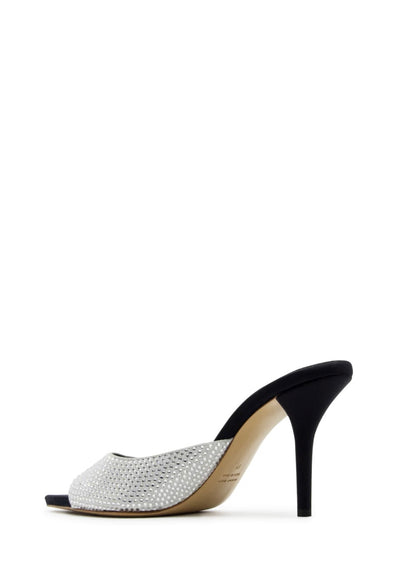 GIABORGHINI PERNI 04 UNI STRASS SILVER/BLACK
