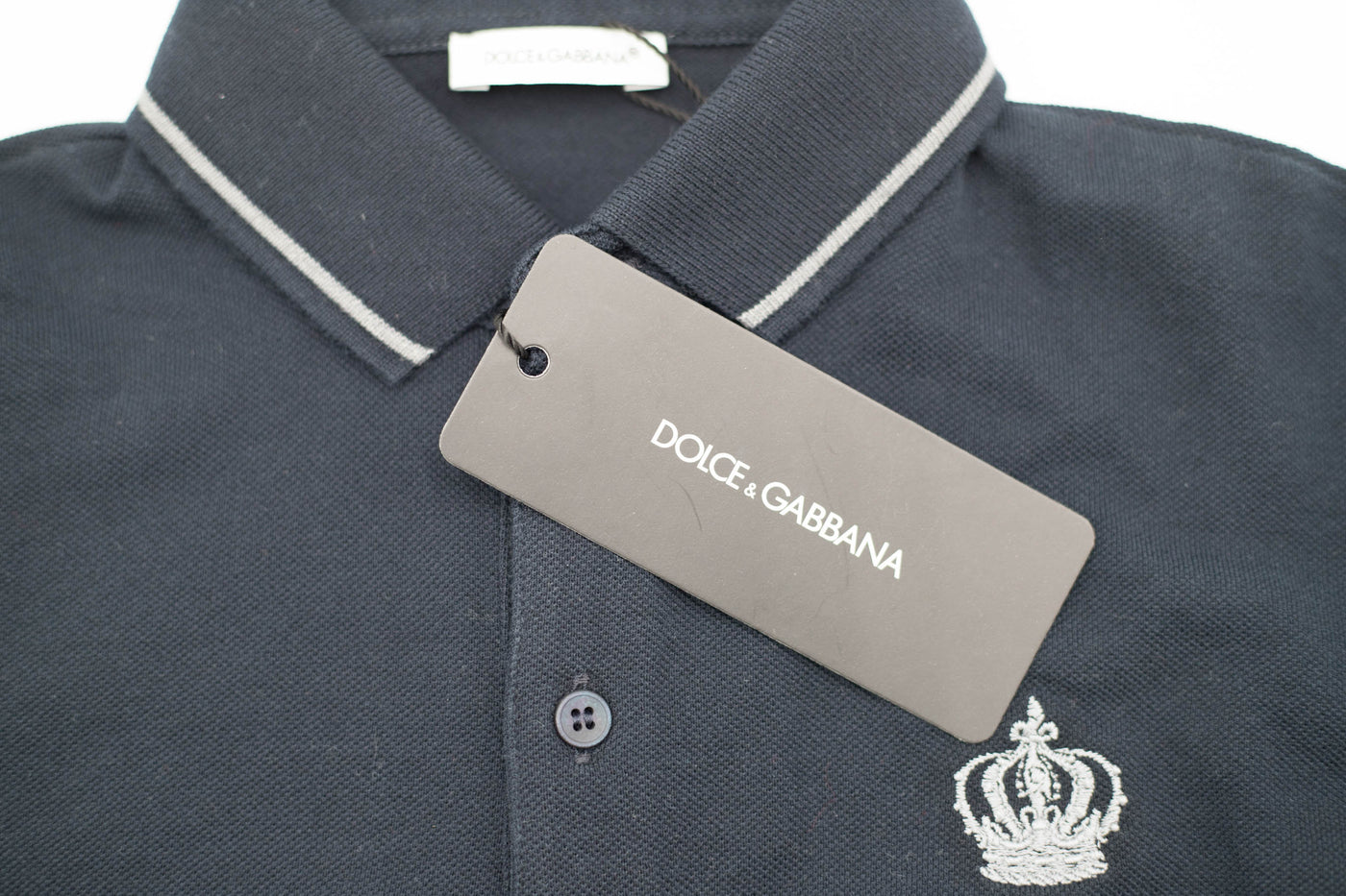 Dolce & Gabbana – Polo T-Shirt Blue