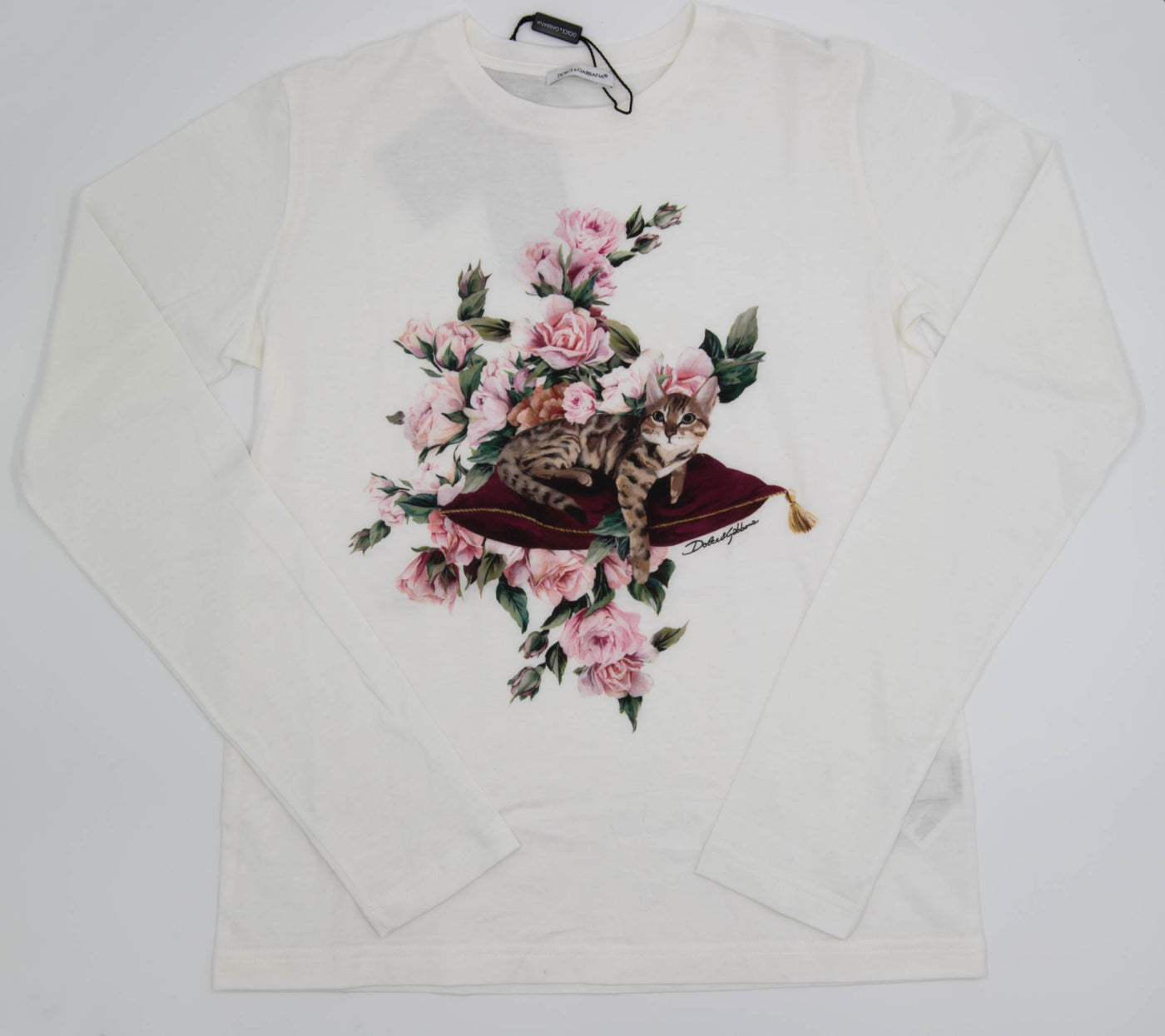 Dolce & Gabbana – T-Shirt with Roses
