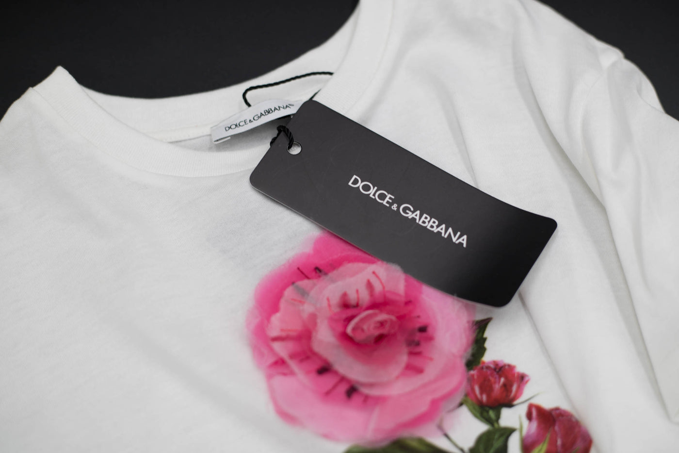 Dolce & Gabbana – T-Shirt with Roses