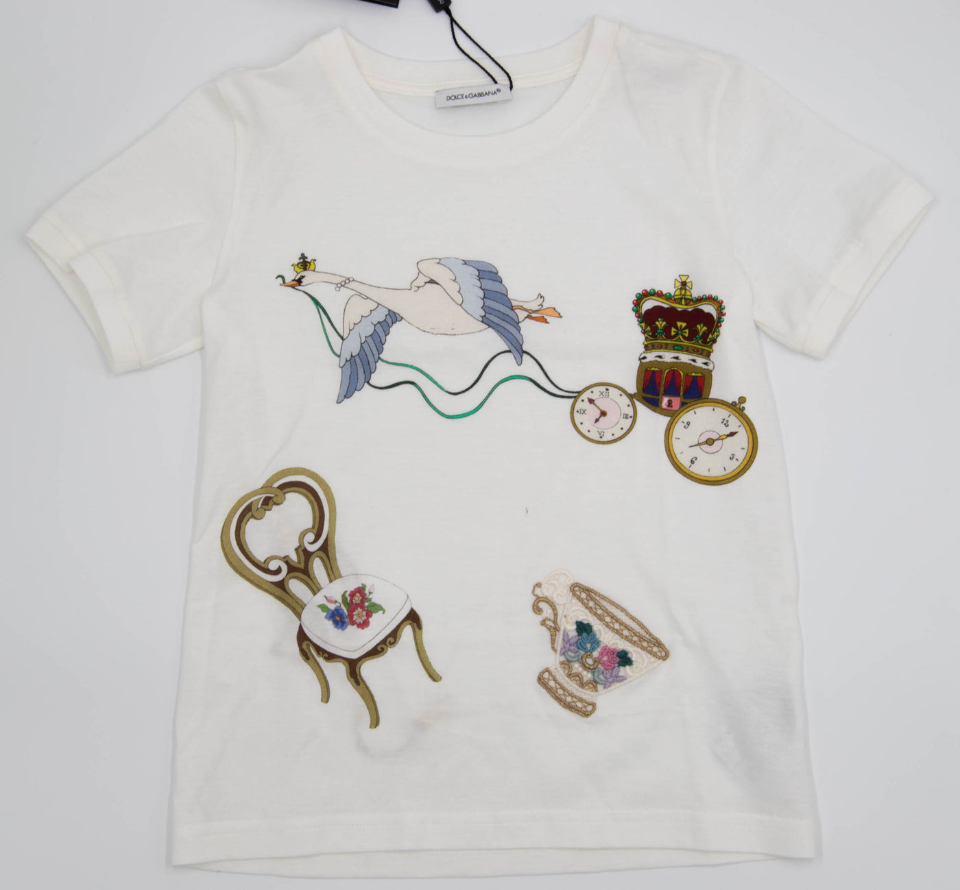 Dolce & Gabbana –  Cenerentola T-Shirt White