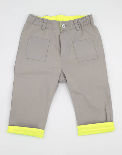 Baby Dior - Grey Trousers bi-color