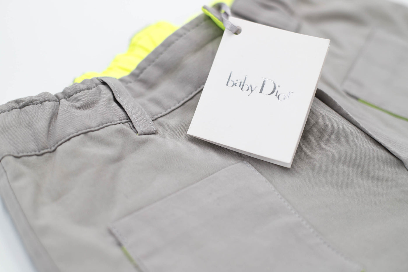 Baby Dior - Grey Trousers bi-color