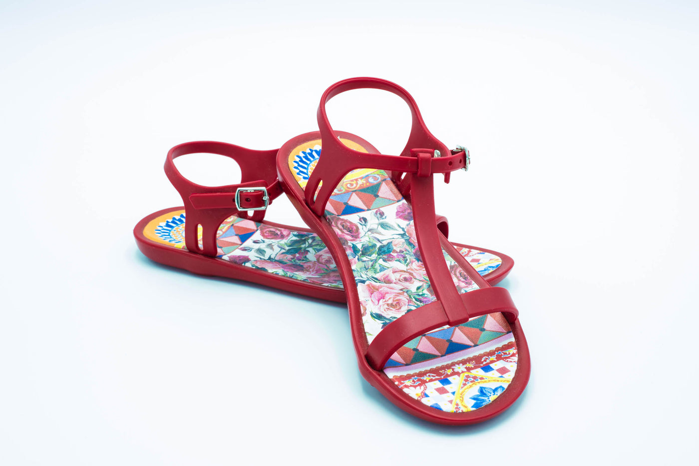 Dolce & Gabbana – Sandals Red Beachwear