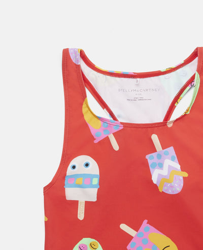 Stella McCartney Kids - Ice Lolly Print Swimsuit