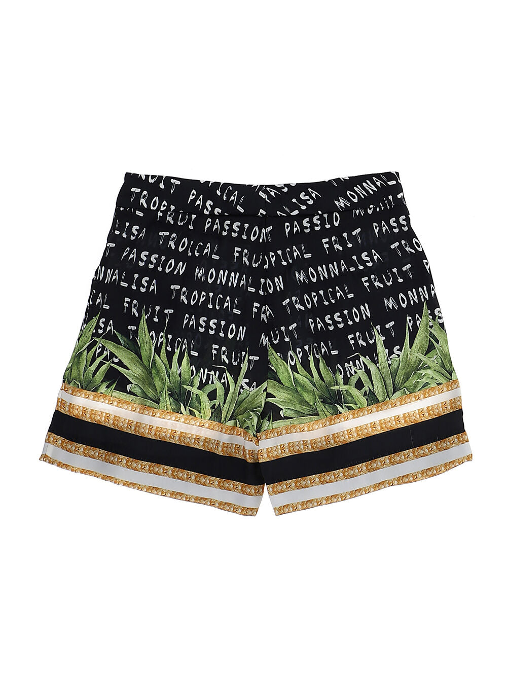 Monnalisa - Printed satin shorts- upto women’s S