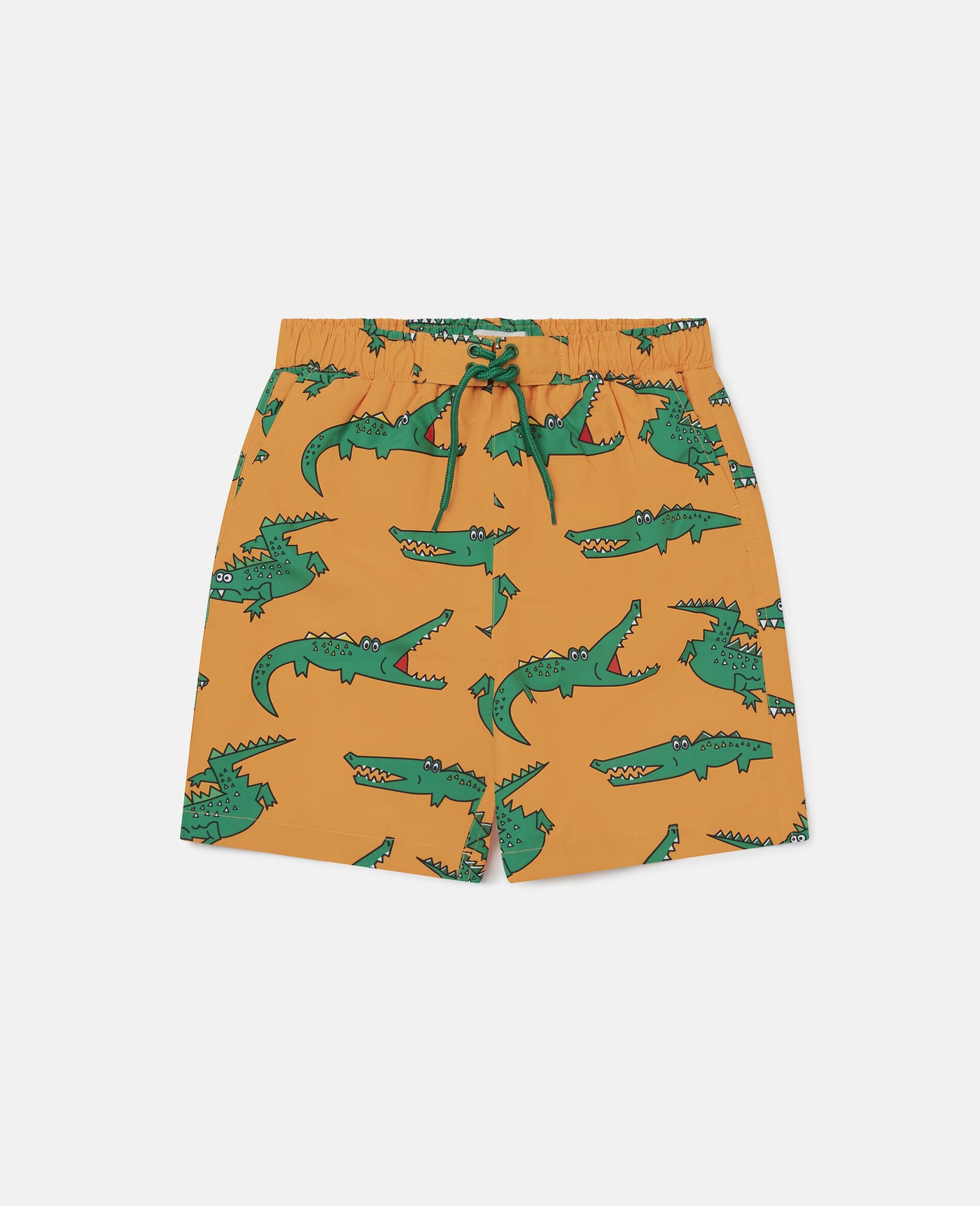 Stella McCartney Kids - Crocodile All Over Print Swim Shorts