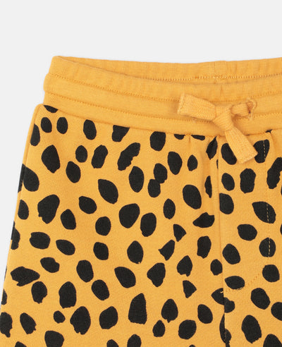 Stella McCartney Kids - Baby Cheetah Dots Cotton Shorts