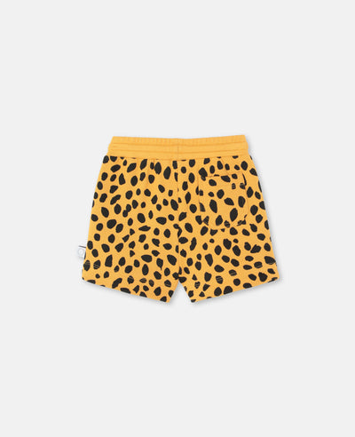 Stella McCartney Kids - Baby Cheetah Dots Cotton Shorts