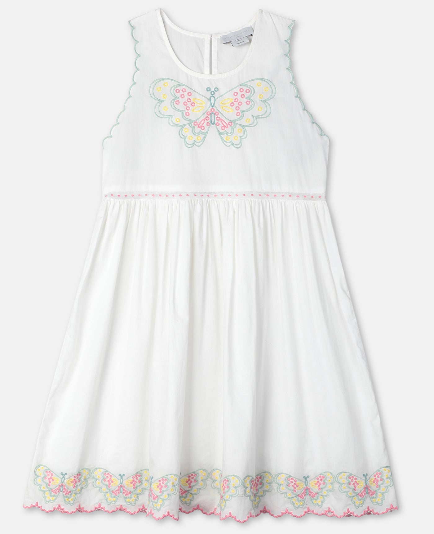Stella McCartney Kids - Embroidered Butterfly Cotton Dress