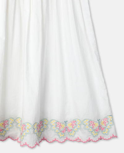Stella McCartney Kids - Embroidered Butterfly Cotton Dress