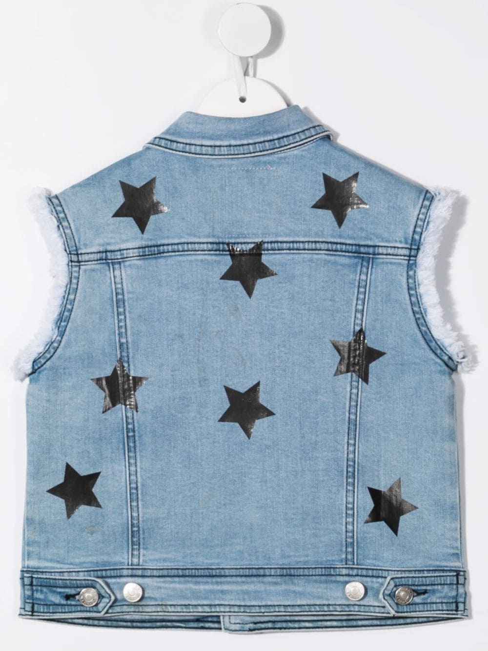 Chiara Ferragni - Star-print denim gilet