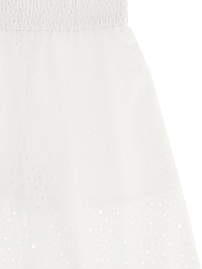 Monnalisa - Broderie anglaise lace trousers