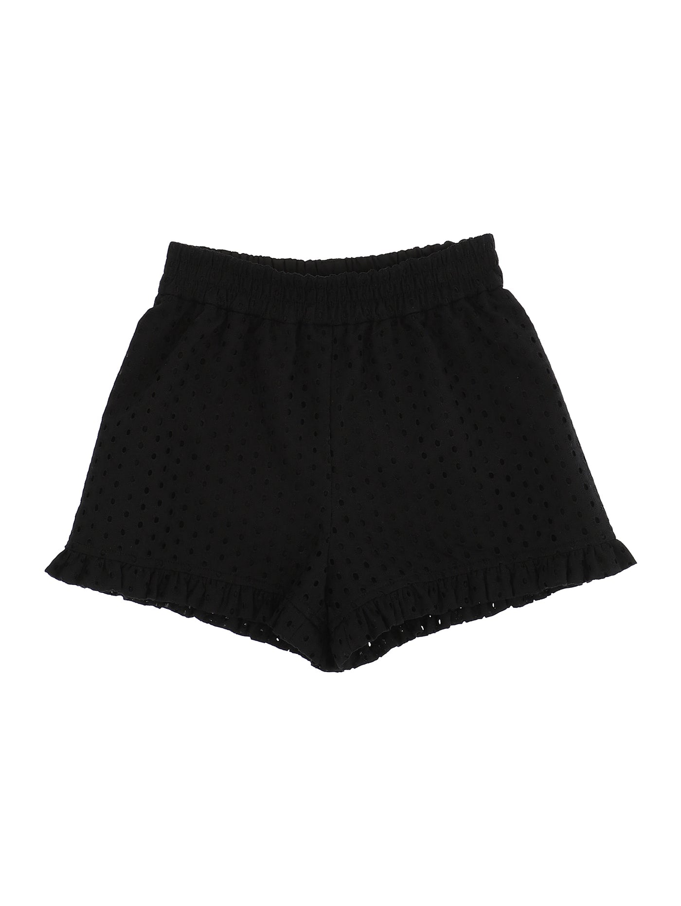 Monnalisa - Polka dot lace shorts